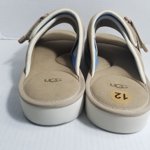 NWOT UGG MEN\'S SLIDE SANDALS WITH ADJUSTABLE STRAPS SIZE 12 main image 6